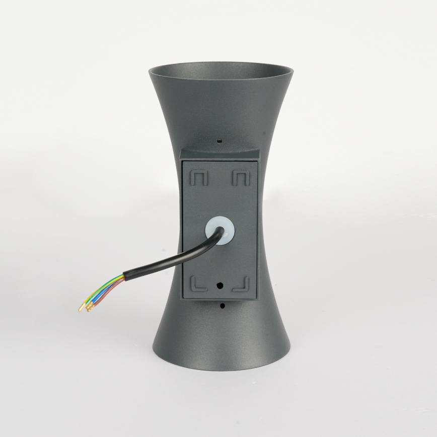 Brilagi - LED Lauko sieninis apšvietimas BICON LED/10W/230V antracitas IP44