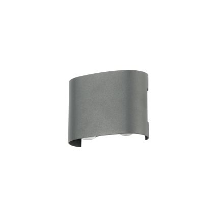 Brilagi - LED Lauko sieninis apšvietimas FLAREBOX LED/4W/230V antracitas IP65