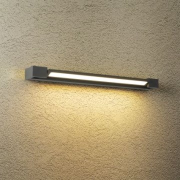 Brilagi - LED lauko sieninis šviestuvas AQUA LINE LED/18W/230V 60 cm IP44 antracitas CRI 90