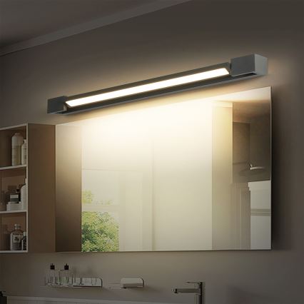 Brilagi - LED lauko sieninis šviestuvas AQUA LINE LED/18W/230V 60 cm IP44 antracitas CRI 90