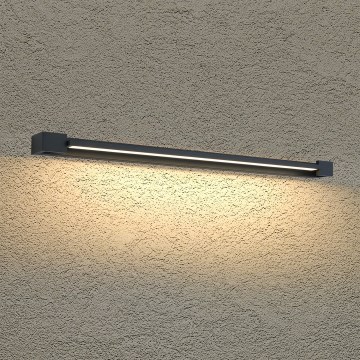 BRILAGI - LED Lauko sieninis šviestuvas AQUA LINE LED/20W/230V 80 cm IP44 juodas CRI 90