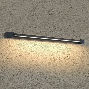 BRILAGI - LED Lauko sieninis šviestuvas AQUA LINE LED/24W/230V 90 cm IP44 juoda CRI 90