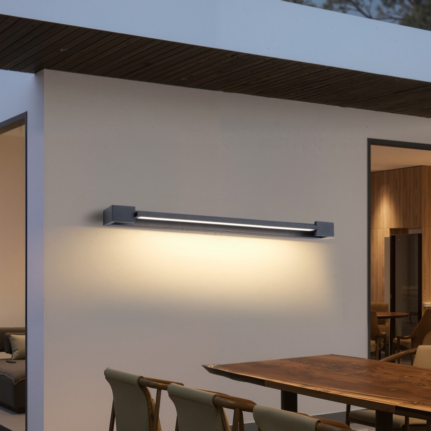 Brilagi - LED lauko sieninis šviestuvas AQUA LINE LED/36W/230V 120 cm IP44 antracitas CRI 90