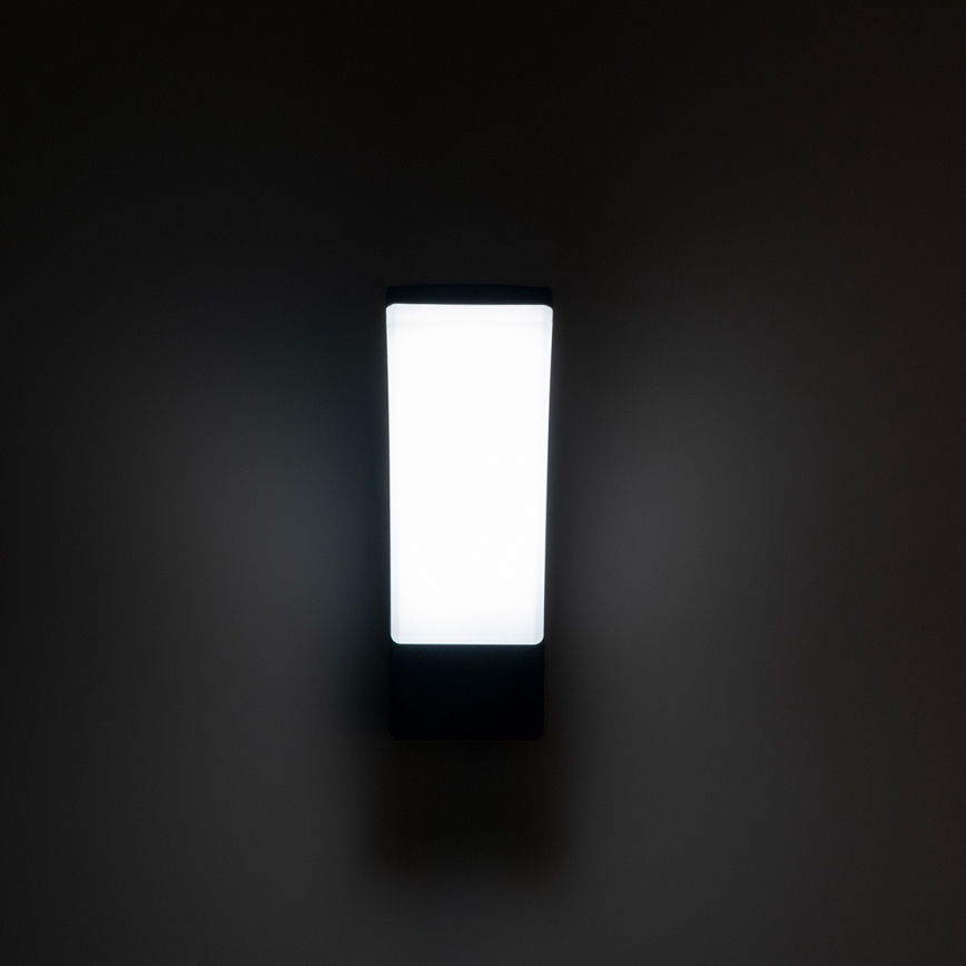 BRILAGI - LED Lauko sieninis šviestuvas ARCELO LED/12W/230V IP65 juodas