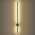 Brilagi - LED lauko sieninis šviestuvas AURA LED/12W/230V 3000K IP54 65 cm antracitas
