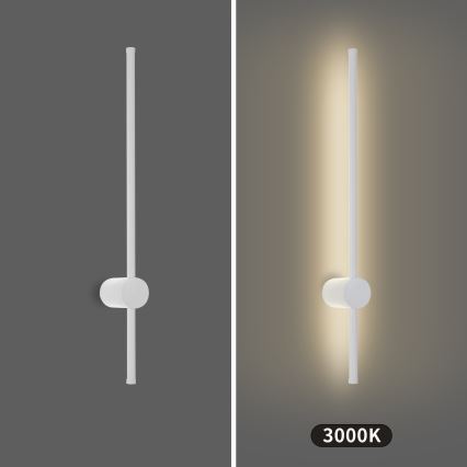 Brilagi - LED lauko sieninis šviestuvas AURA LED/12W/230V 3000K IP54 65 cm baltas CRI 90
