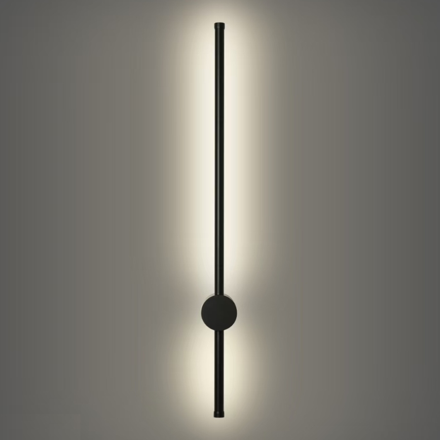 Brilagi - LED lauko sieninis šviestuvas AURA LED/12W/230V 4000K IP54 65 cm juodas CRI 90