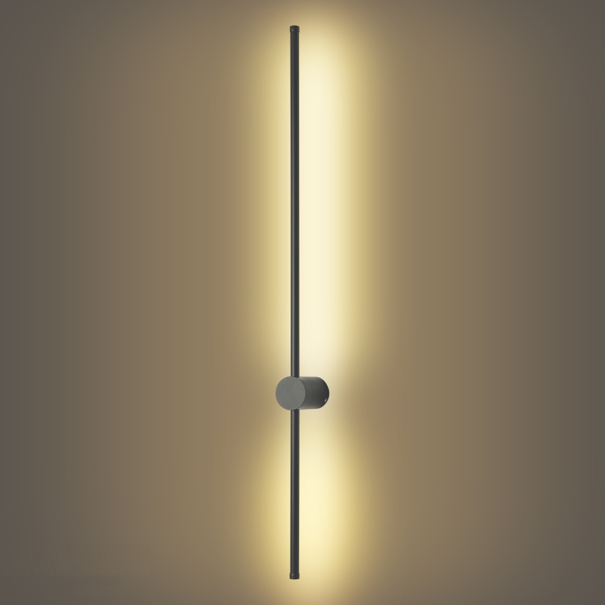 Brilagi - LED lauko sieninis šviestuvas AURA LED/20W/230V 3000K IP54 97 cm antracitas