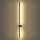 Brilagi - LED lauko sieninis šviestuvas AURA LED/20W/230V 3000K IP54 97 cm juodas