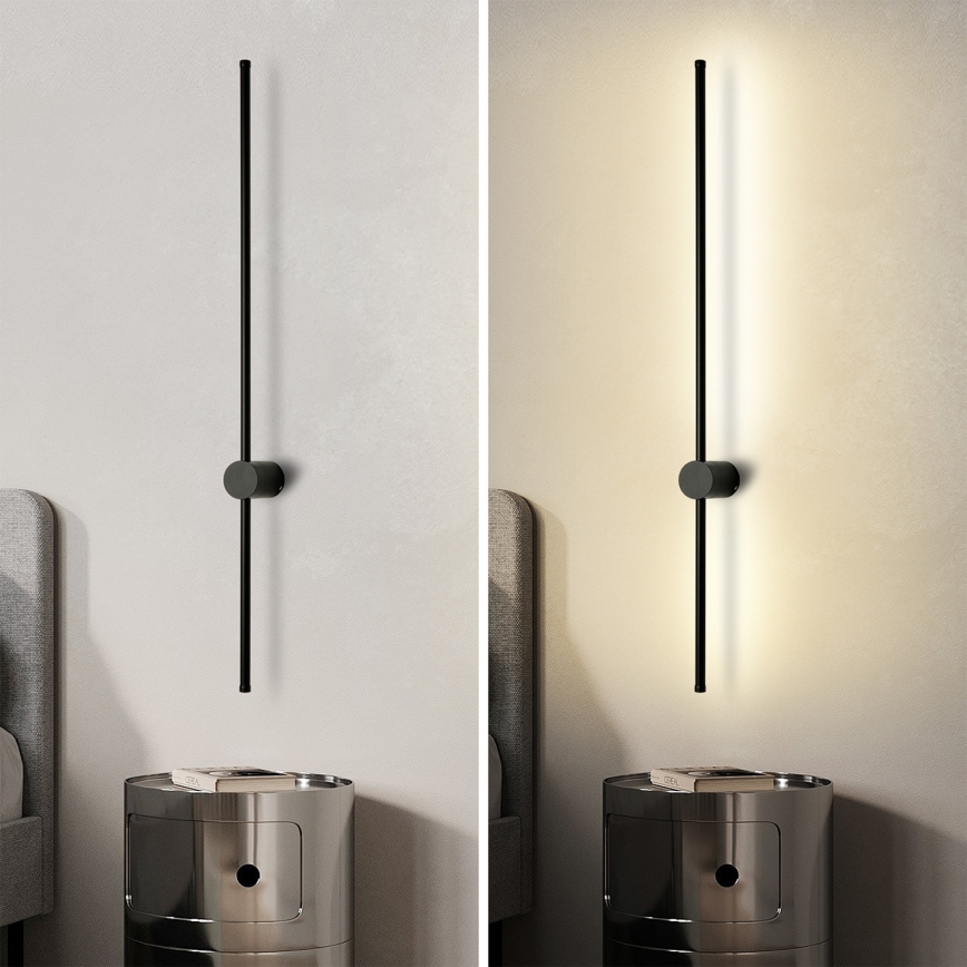 Brilagi - LED lauko sieninis šviestuvas AURA LED/20W/230V 3000K IP54 97 cm juodas