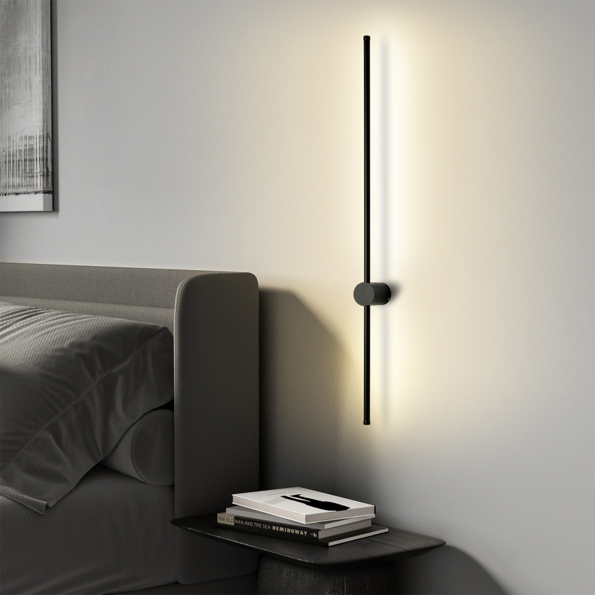 Brilagi - LED lauko sieninis šviestuvas AURA LED/20W/230V 4000K IP54 97 cm juodas CRI 90