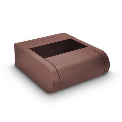 Brilagi - LED lauko sieninis šviestuvas CROTONE LED/7W/230V rudas IP54