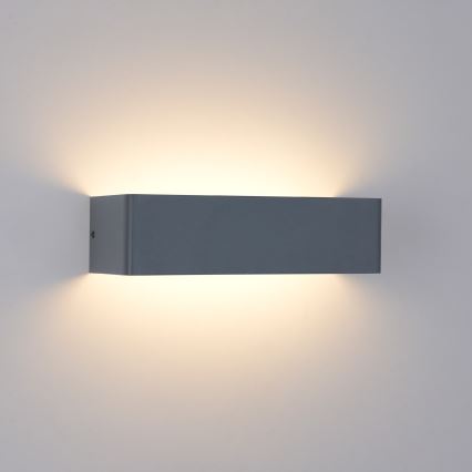 Brilagi - LED lauko sieninis šviestuvas DONNANI LED/12W/230V 30 cm antracitas IP44