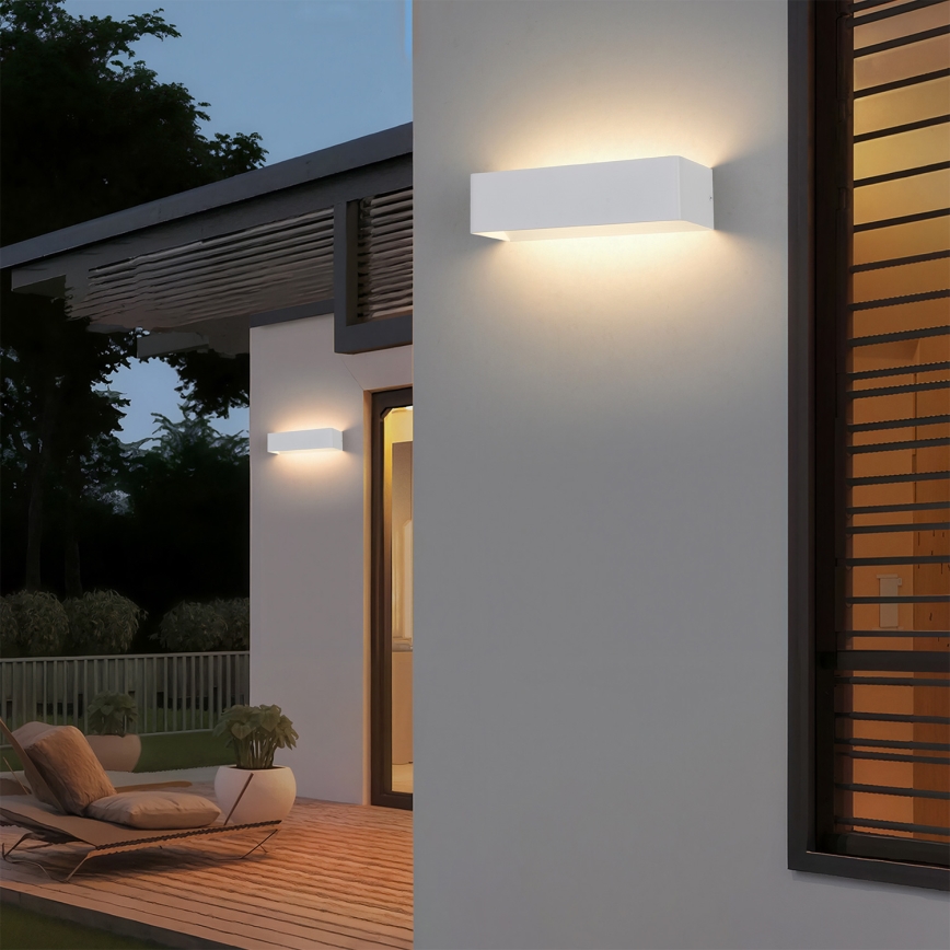 Brilagi - LED lauko sieninis šviestuvas DONNANI LED/12W/230V 30 cm baltas IP44