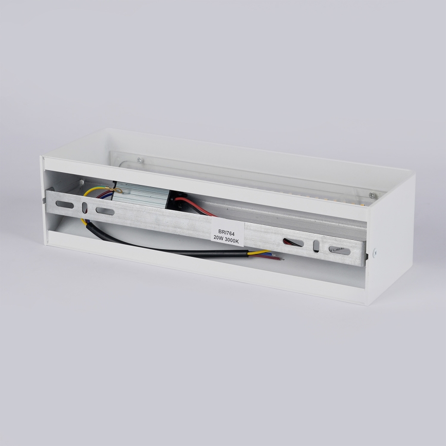 Brilagi - LED lauko sieninis šviestuvas DONNANI LED/12W/230V 30 cm baltas IP44