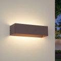 Brilagi - LED lauko sieninis šviestuvas DONNANI LED/12W/230V 30 cm rudas IP44