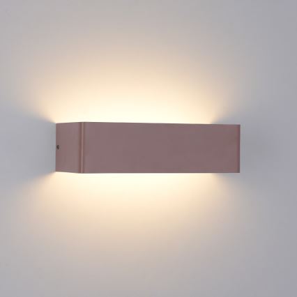 Brilagi - LED lauko sieninis šviestuvas DONNANI LED/12W/230V 30 cm rudas IP44