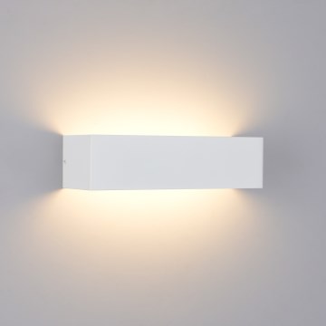 Brilagi - LED lauko sieninis šviestuvas DONNANI LED/12W/230V baltas IP44