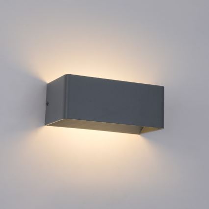 Brilagi - LED lauko sieninis šviestuvas DONNANI LED/7W/230V 20 cm antracitas IP44