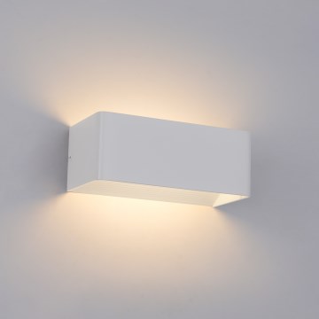 Brilagi - LED lauko sieninis šviestuvas DONNANI LED/7W/230V baltas IP44
