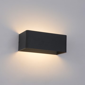 Brilagi - LED lauko sieninis šviestuvas DONNANI LED/7W/230V juodas IP44