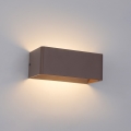 Brilagi - LED lauko sieninis šviestuvas DONNANI LED/7W/230V rudos spalvos IP44