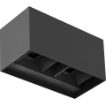 Brilagi - LED lauko sieninis šviestuvas DOUBLE CUBE LED/12W/230V antracitas IP65