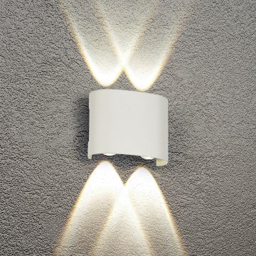 Brilagi - LED lauko sieninis šviestuvas FLAREBOX LED/4W/230V balta IP65
