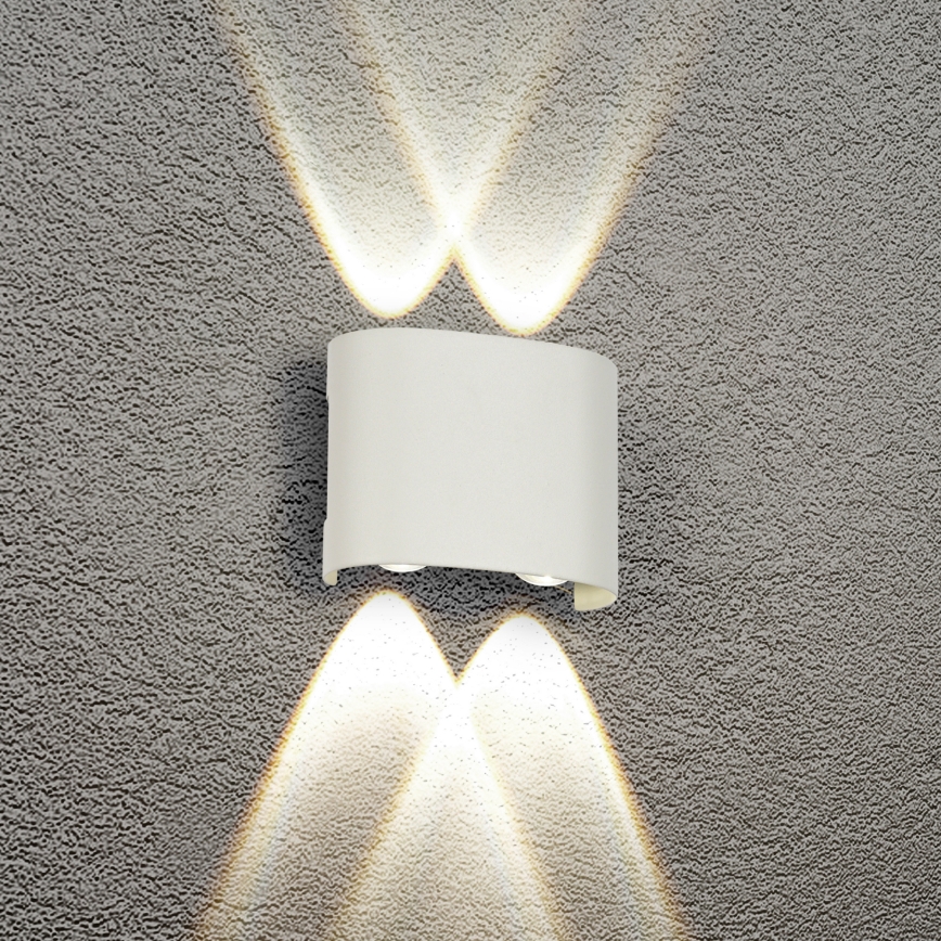 Brilagi - LED lauko sieninis šviestuvas FLAREBOX LED/4W/230V balta IP65