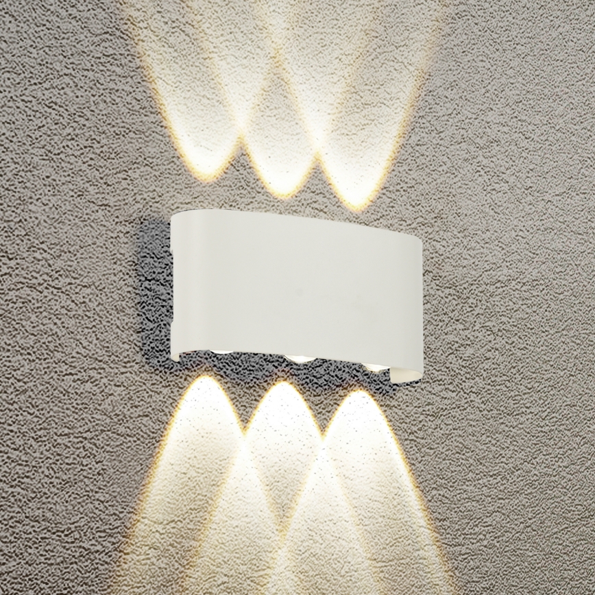 Brilagi - LED lauko sieninis šviestuvas FLAREBOX LED/6W/230V baltas IP65