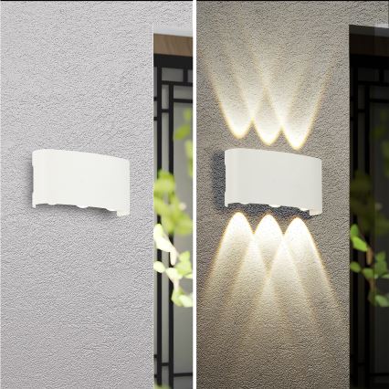 Brilagi - LED lauko sieninis šviestuvas FLAREBOX LED/6W/230V baltas IP65