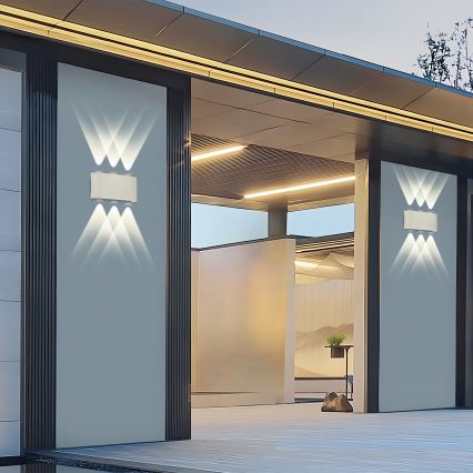 Brilagi - LED lauko sieninis šviestuvas FLAREBOX LED/6W/230V baltas IP65