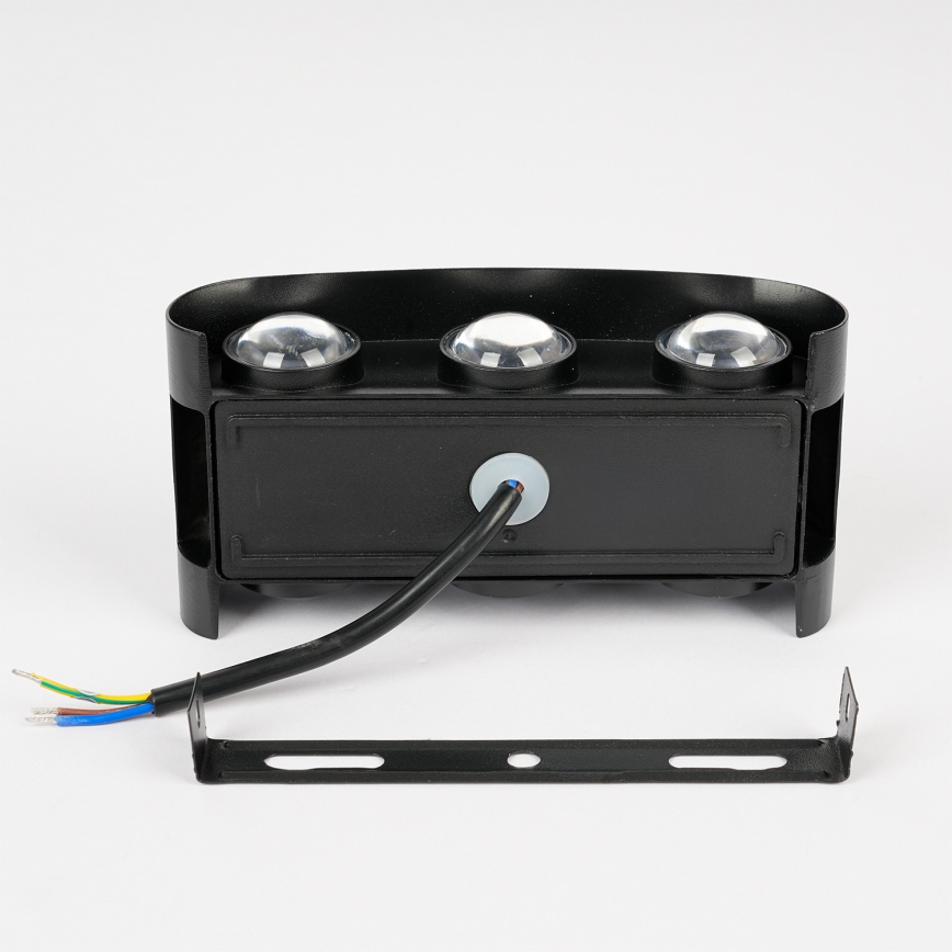 Brilagi - LED lauko sieninis šviestuvas FLAREBOX LED/6W/230V juodas IP65