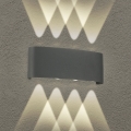 Brilagi - LED lauko sieninis šviestuvas FLAREBOX LED/8W/230V antracitas IP65