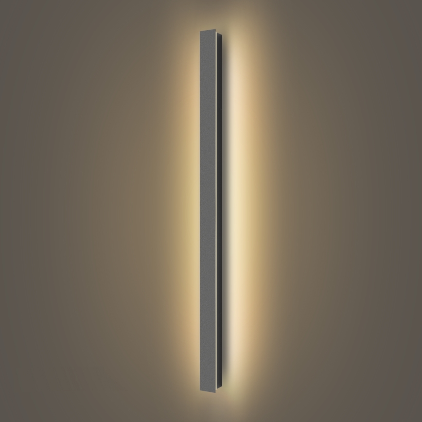 Brilagi - LED lauko sieninis šviestuvas LINEAR, 22 W, 230 V, 3000 K, IP65, 100 cm, antracitas