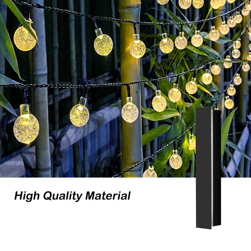 Brilagi - LED lauko sieninis šviestuvas LINEAR LED/8W/230V 4000K IP65 30 cm juoda CRI 90