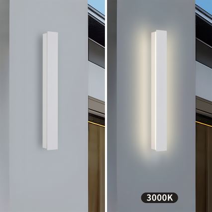 Brilagi - LED lauko sieninis šviestuvas LINEAR LED/12W/230V 3000K IP65 50 cm baltas CRI 90