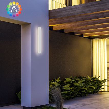 Brilagi - LED lauko sieninis šviestuvas LINEAR LED/12W/230V 3000K IP65 50 cm baltas CRI 90