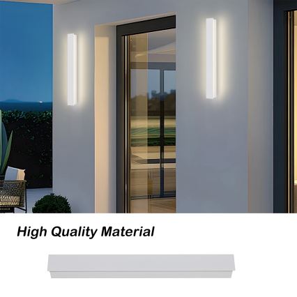 Brilagi - LED lauko sieninis šviestuvas LINEAR LED/12W/230V 3000K IP65 50 cm baltas CRI 90