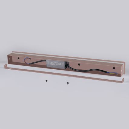 Brilagi - LED lauko sieninis šviestuvas LINEAR LED/12W/230V 3000K IP65 50 cm rudas CRI 90