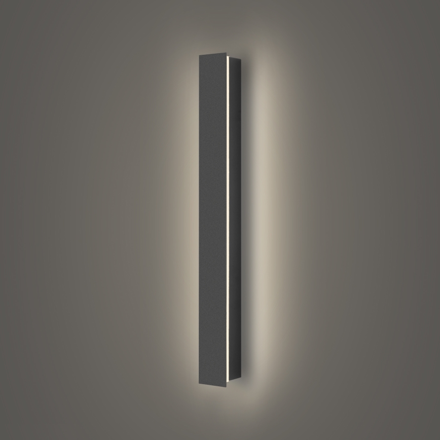 Brilagi - LED lauko sieninis šviestuvas LINEAR LED/12W/230V 4000K IP65 50 cm antracitas CRI 90