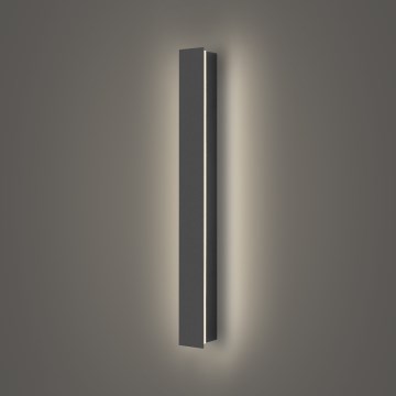 Brilagi - LED lauko sieninis šviestuvas LINEAR LED/12W/230V 4000K IP65 50 cm antracitas