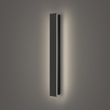 Brilagi - LED lauko sieninis šviestuvas LINEAR LED/12W/230V 4000K IP65 50 cm juodas