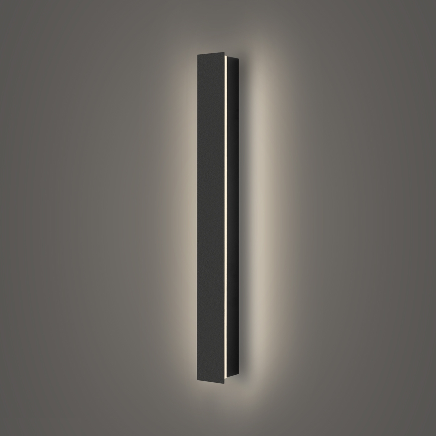 Brilagi - LED lauko sieninis šviestuvas LINEAR LED/12W/230V 4000K IP65 50 cm juodas