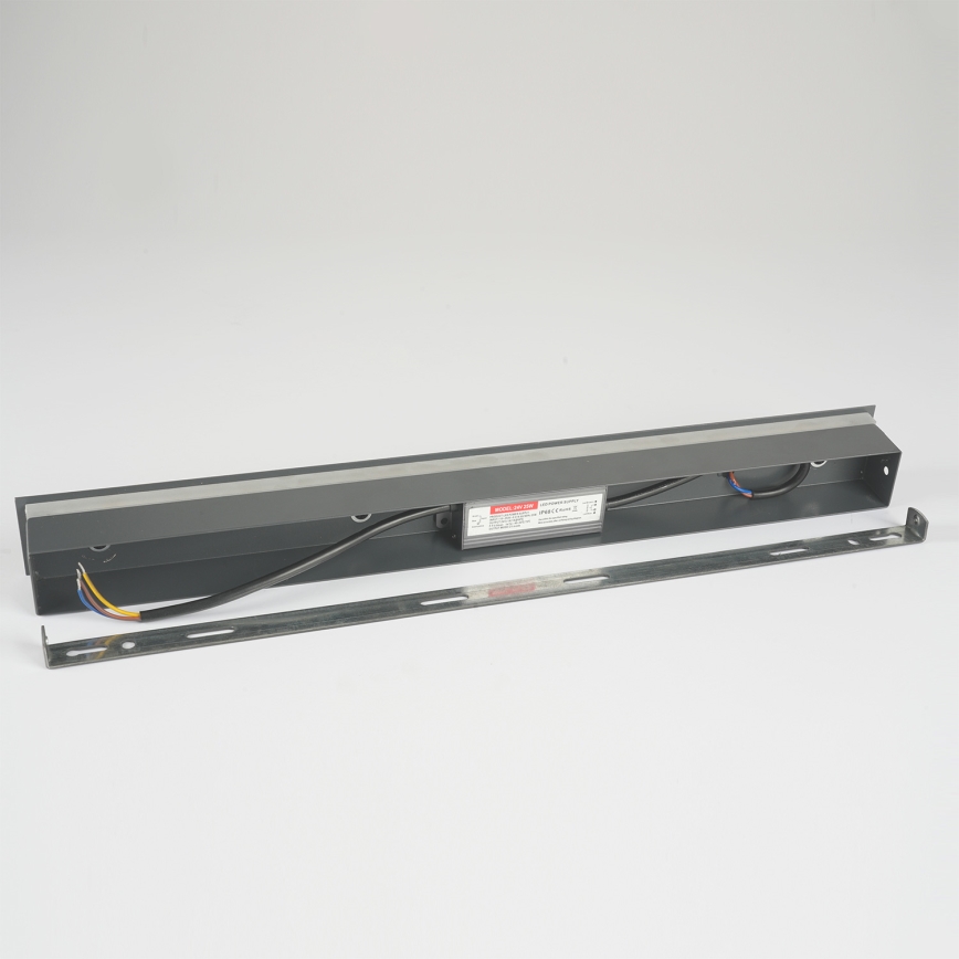 Brilagi - LED lauko sieninis šviestuvas LINEAR LED/12W/230V 4000K IP65 50 cm antracitas CRI 90