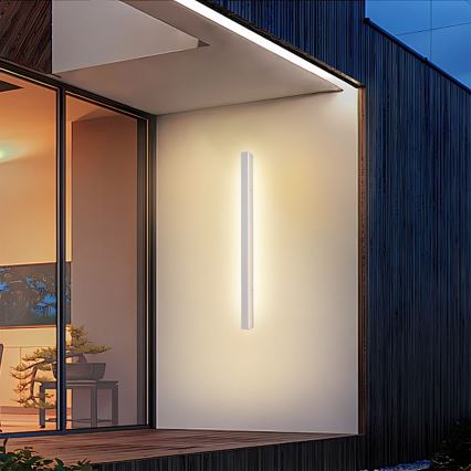Brilagi - LED lauko sieninis šviestuvas LINEAR LED/22W/230V 3000K IP65 100 cm baltas CRI 90