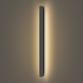 Brilagi - LED lauko sieninis šviestuvas LINEAR LED/22W/230V 3000K IP65 100 cm juoda