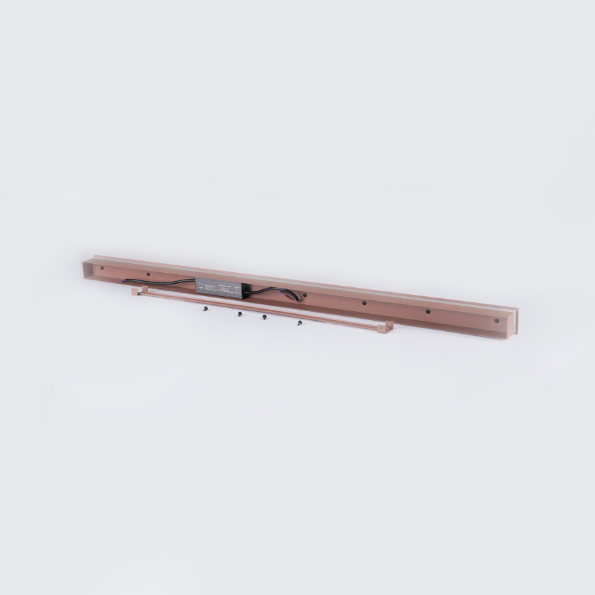 Brilagi - LED lauko sieninis šviestuvas LINEAR LED/22W/230V 3000K IP65 100 cm rudas CRI 90