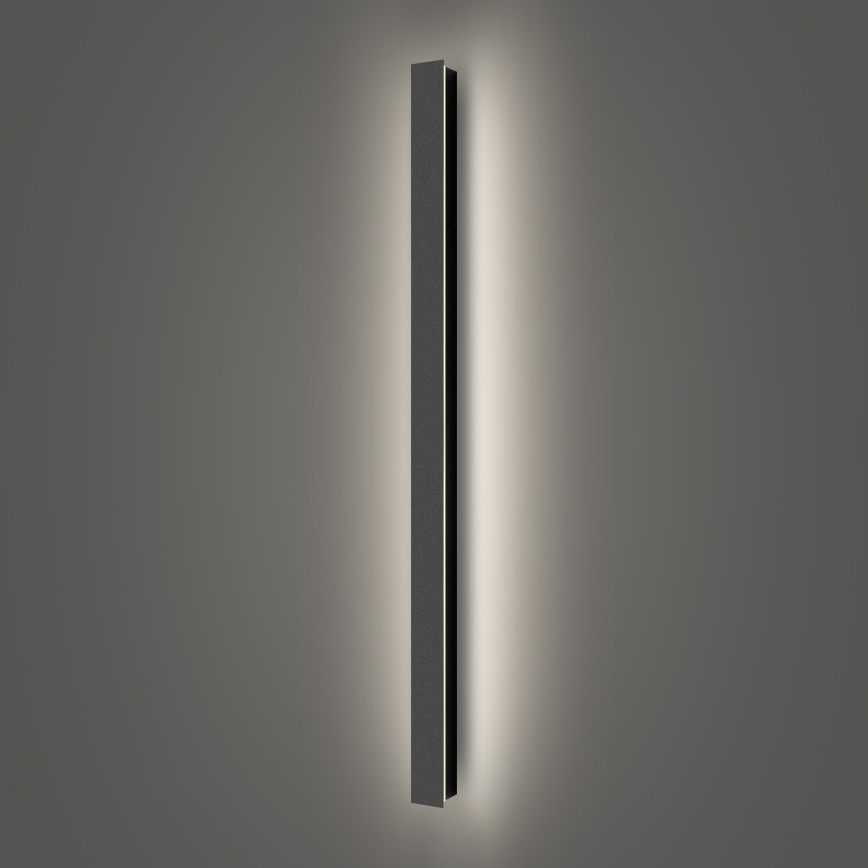 Brilagi - LED lauko sieninis šviestuvas LINEAR LED/22W/230V 4000K IP65 100 cm juodas