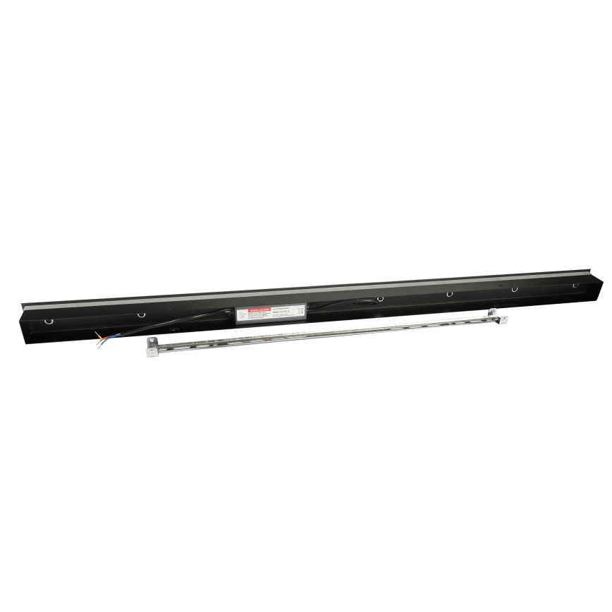 Brilagi - LED lauko sieninis šviestuvas LINEAR LED/22W/230V 4000K IP65 100 cm juodas CRI 90